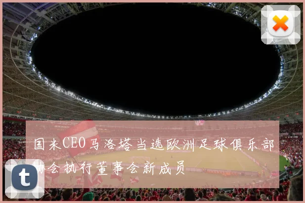 国米CEO马洛塔当选欧洲足球俱乐部协会执行董事会新成员